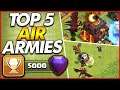 TOP 5 BEST AIR PUSHING ATTACK STRATEGIES FOR TH10!! | Clash of Clans