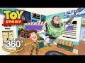 Toy Story! - 360° To Infinity and Beyond - (The First 3D VR Game Experience!)