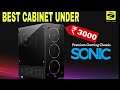BEST GAMING PC CABINET UNDER 3000 | ZEBRONICS ZEB SONIC GAMING CHASIS REVIEW