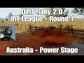 DiRT Rally 2.0 - IRT League - E1 SS12 - Australia Power Stage - Cockpit + Replay Cams