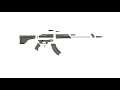 Fusion 360 animation - 3D Modeling Prop Valorant Vandal Design for 3D Printing