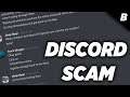 Massive Discord Scam You Need To Be Aware Of!