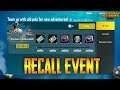 PUBG Mobile New Event *RECALL | Get FREE Rewards Scrap Coupons + Silver Fragment - RECALL Event !!!