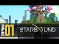 Let's Play Starbound (Blind) EP1 | Multiplayer with RPG Fox