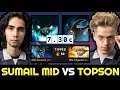 SUMAIL Mid vs TOPSON — Random Visage vs Dawnbreaker 7.30c Dota 2