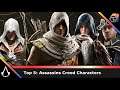 Top 5 Assassins Creed characters