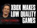 Xbox Boss CONFIRMS Xbox makes LOW QUALITY GAMES | FANBOYS ARE IN DENIAL