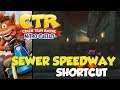Crash Team Racing: Nitro-Fueled Sewer Speedway Shortcut Location (Half-Pipe Karting Trophy Guide)