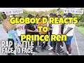 GLOBOY D REACTS TO "RAP BATTLE BUT FACE TO FACE!"