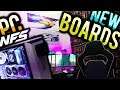 GOT NEW NEED FOR SPEED HEAT BOARDS! + PC MODS!