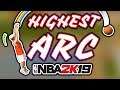HIGHEST ARC Jumpshot Of NBA 2K19