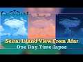 One Day Time-lapse: Seirai Island View From Afar [Genshin Impact]