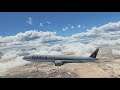 QATAR AIRWAYS 777-300ER - Take Off in Doha - MS Flight Simulator