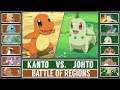 Basic Region Battle: KANTO vs JOHTO (Pokémon Sun/Moon)