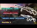 COMBAT ARMS || JOGANDO COM INSCRITOS || PARTIDA 2 "SEIZE AND SECURE!"