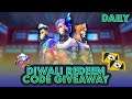 Free Fire Diwali 500 Diamond Giveaway Team Code Custom Bhooyah || Shaddyislive
