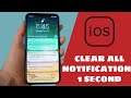 How to Clear All Notifications In 1 Second #shorts
