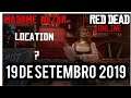 LOCALIZAÇÃO MADAME NAZAR 19/09/2019 RED DEAD REDEMPTION 2 ONLINE