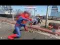 Marvel Avengers Spiderman Review with Webslingers Drew and Steve
