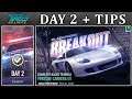 NFS No Limits | Day 2 + TIPS - Porsche Carrera GT | Breakout Event