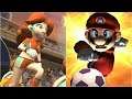Super Mario Strikers - Daisy vs Mario - GameCube Gameplay (4K60fps)
