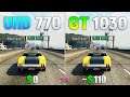 UHD 770 vs GT 1030 - Test in 8 Games