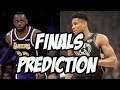 2020 NBA Finals Prediction - Lebron's 4th Ring?