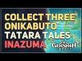 Collect three Onikabuto Genshin Impact