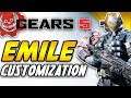 Emile Customization in Gears 5! Emile Best CQC Horde Character? Halo Reach Emile in Gears 5 Review!