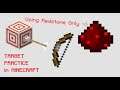 Target Practice, but it is built with Redstone only | Minecraft