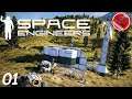 Wir sind erst mal alleine - Space Engineers 🚀 Deutsches Gameplay 🚀 #01