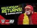 WWE 2K20: Hulk Hogan Returns, Kurt Angle Signings + Surprise Update! (WWE 2K20 News)