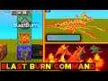 BlastBurn Power in Minecraft using a Command Blocks