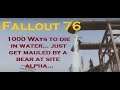 Fallout 76 - 1000 Ways to die in the water with RJay003 (Level N18)