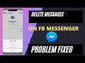 How To Delete Messages On Facebook Messenger 2021 (DELETE For Everyone )
