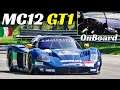 Maserati MC12 GT1 + Onboard at Monza Circuit by JMB Classic - 6-Litre V12 N/A Engine Sound!