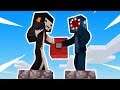 Minecraft - RACE TO THE BUTTON CHALLENGE!!