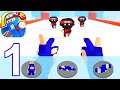Ninja Hands - Gameplay Part 1 All Levels Max Level (Android, iOS)