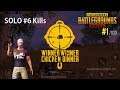 PUBG MOBILE - Winner Winner Chicken Dinner ( SOLO 6 Kills )