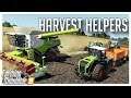 SETTING UP THE HARVEST TRAIN ON OAKFIELD FARM | FARMING SIMULATOR 19