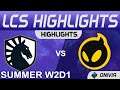 TL vs DIG Highlights LCS Summer Season 2021 W2D1 Team Liquid vs Dignitas by Onivia