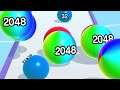 BALL RUN 2048 GAME ⚽️✨- All Levels Gameplay Walkthrough Android, iOS v.34