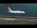 British Airways A380 overrun Runway at Boston - X-Plane 11