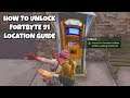 How To Unlock Fortbyte 91 Location Guide | Found At A Location Hidden Within Loading Screen #4