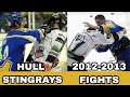 Hull Stingrays 2012-13 fights