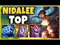 MEGA TANK NIDALEE TOP IN SEASON 12! HOW TO BEAT MEELE TOPS! - League of Legends
