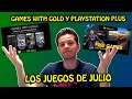 NUEVOS JUEGOS DE GAMES WITH GOLD Y PLAYSTATION PLUS / JULIO 2019