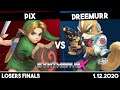 Pix (Young Link) vs Dreemurr (Fox) | Losers Finals | Synthwave X #16