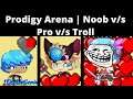 Prodigy Math Arena: Noob V/S PRO V/S TROLL @ HARMONY ARENA by - 1DoctorGenius