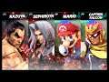Super Smash Bros Ultimate Amiibo Fights – Kazuya & Co #360 Kazuya v Sephiroth v Mario v Falcon